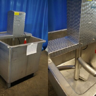 Mischer Mengmaschine Edelstahl, 800 l  Hoegger 33F-80L/4