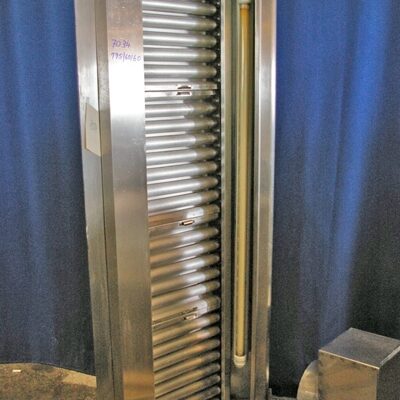 Abzugshaube Edelstahl, 195x60x60cm