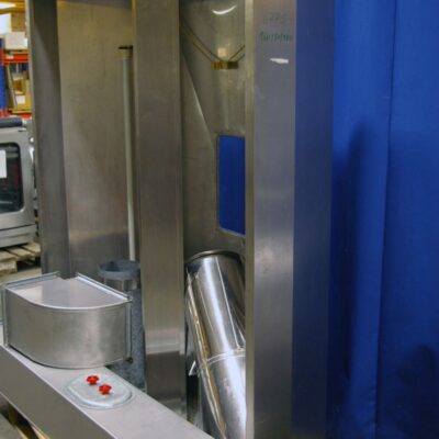 Abzugshaube Edelstahl, 180x 160x50 cm