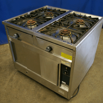 Herd 4 Flammen, Elektrolux - Therma mit Wärmeschrank