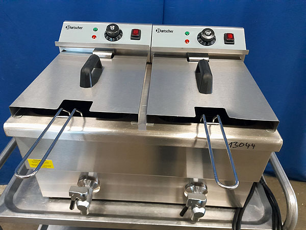 Fritteuse 2 Becken a´ 8 l Bartscher EF-12L-2
