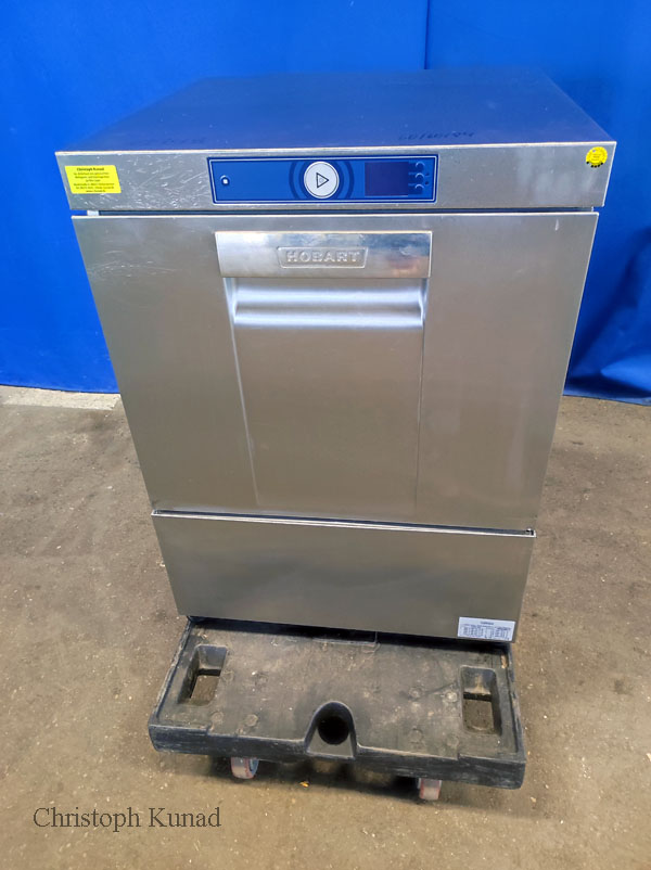 Spülmaschine Hobart FXS 10A für Geschirr und Gläser 400 V, Frontlader 60x60x83 cm