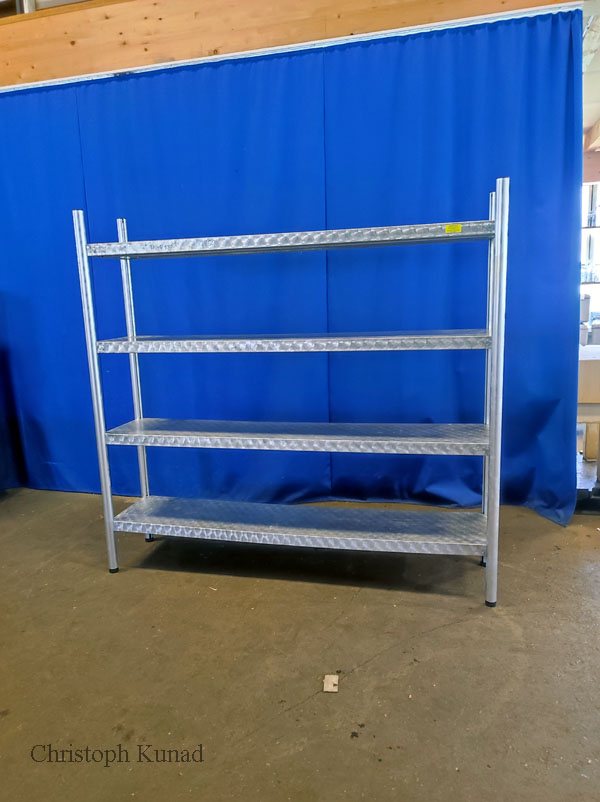Regal Alu 190x43x180 cm