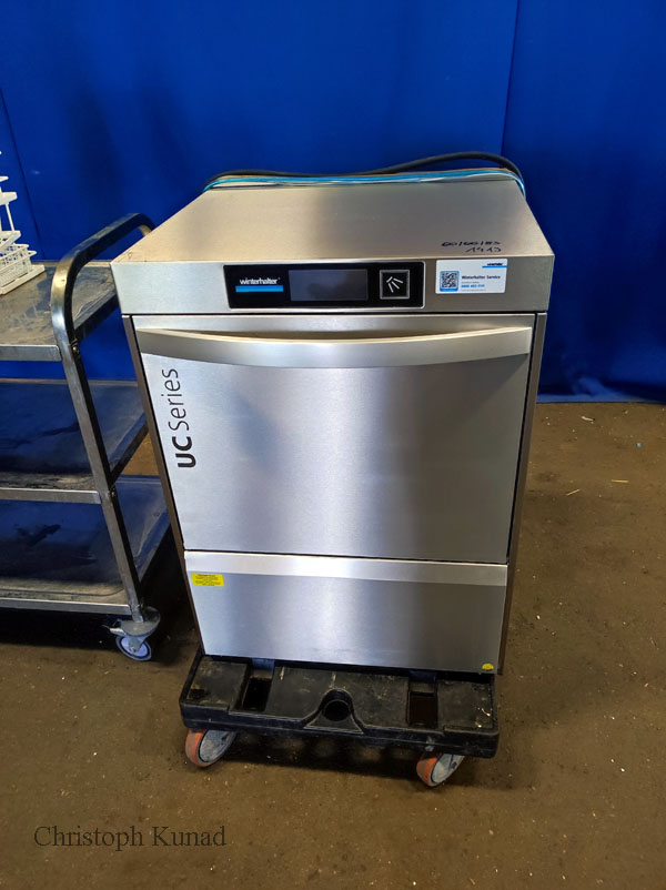 Spülmaschine Winterhalter UC-L, 400V, für Geschirr und Gläser, neuwertig