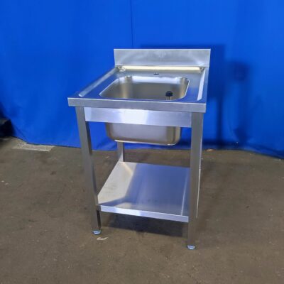 Spültisch Edelstahl 1 Becken NEU 60x70x86 cm