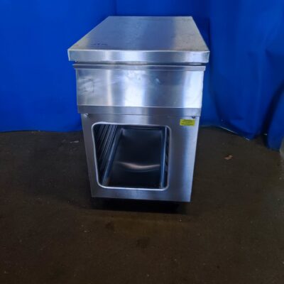 Arbeitsschrank Edelstahl offen Lückenfüller 50x83x86 cm