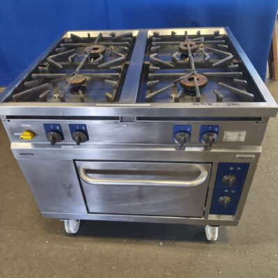 Herd Electrolux Professional Therma 4 Flammen Erdgas fahrbar