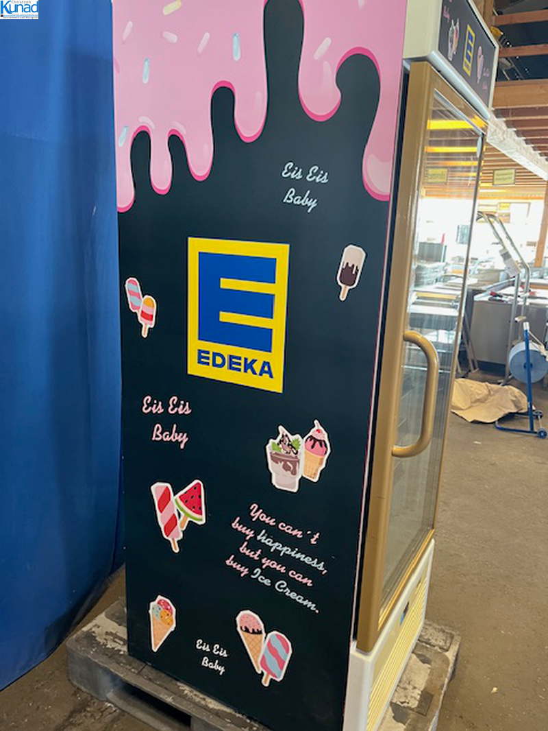 Tiefkühlschrank Gefrierschrank  mit Glastüre  67x82x196 cm – Bild 5