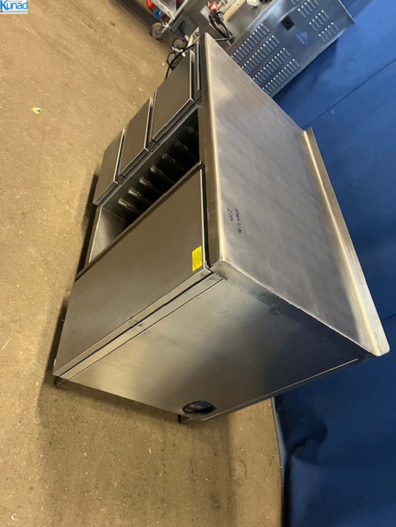 Arbeitsschrank Edelstahl 120x67x86 cm – Bild 2