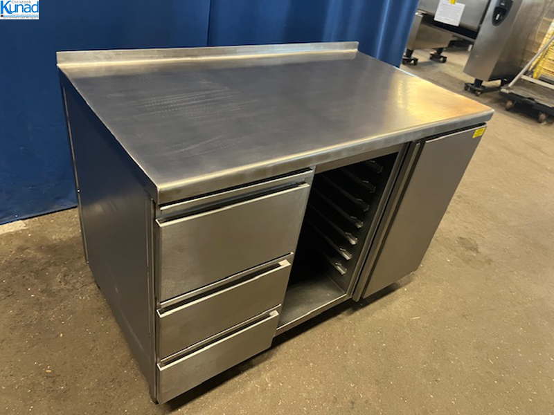 Arbeitsschrank Edelstahl 120x67x86 cm – Bild 3