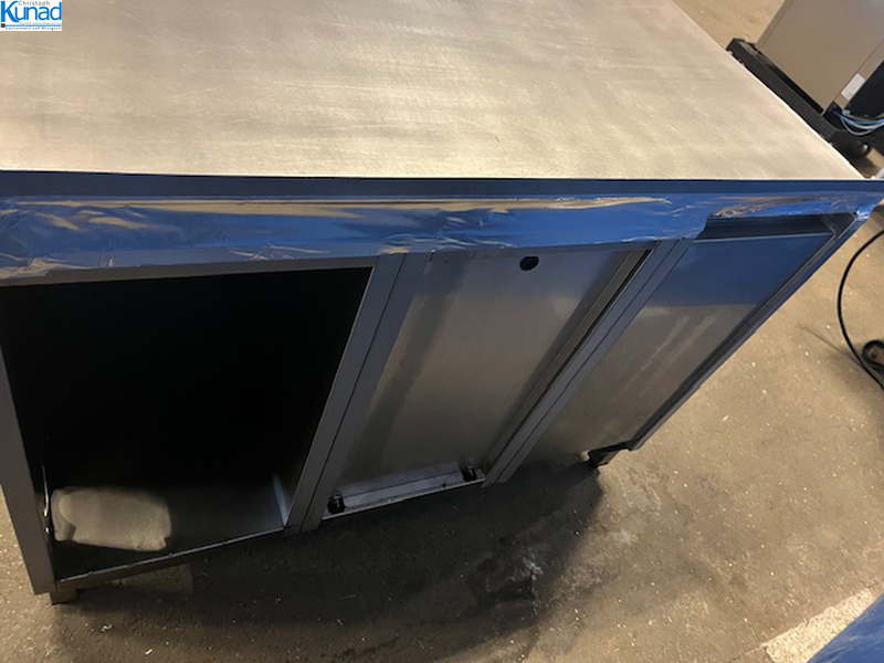 Arbeitsschrank Edelstahl 120x67x86 cm – Bild 5