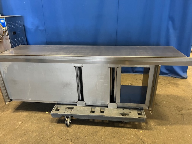 Arbeitsschrank Edelstahl 232x65x70 cm – Bild 2