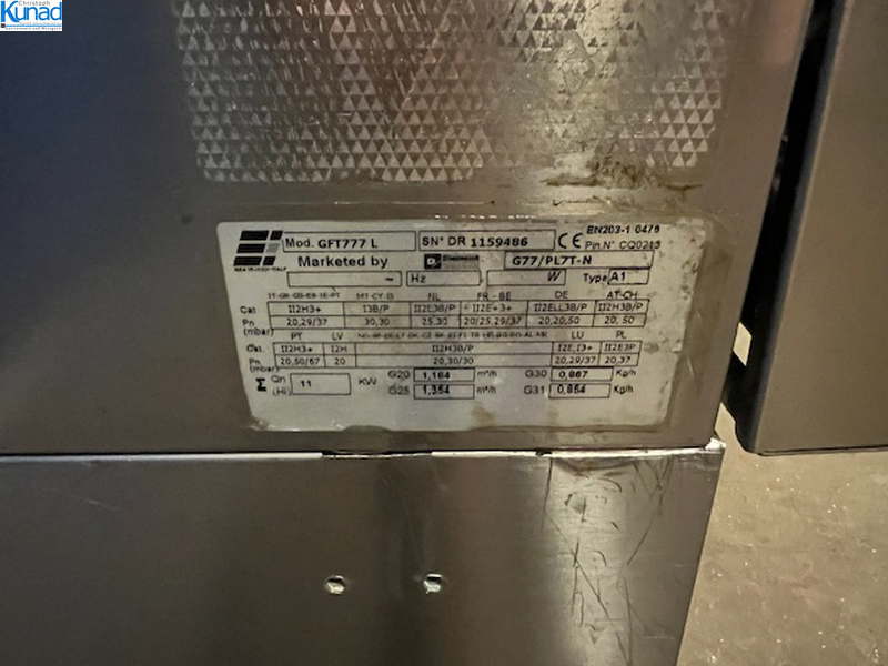 Bräter Ergas / Bain Marie 230 V Kombination Diamond – Bild 3