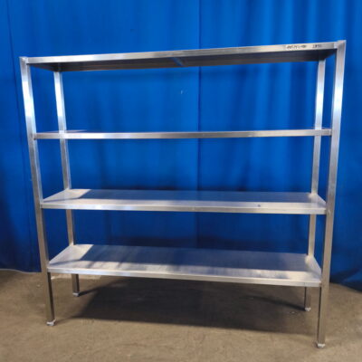 Regal Edelstahl 185x43x180 cm