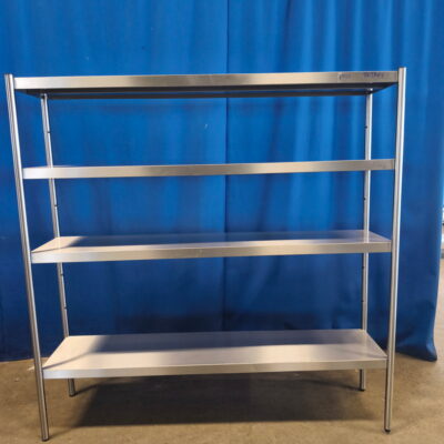 Regal Edelstahl 176x42x180 cm