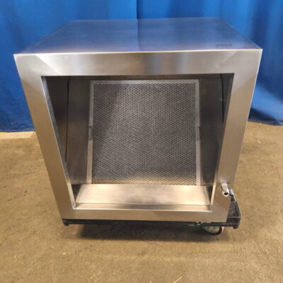 Abzugshaube Edelstahl 70x70x60 cm Kastenhaube ohne Motor