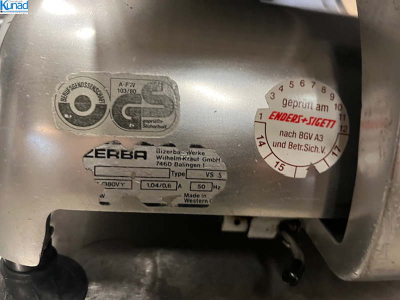 Aufschnittmaschine BIZERBA VS5 – Bild 4