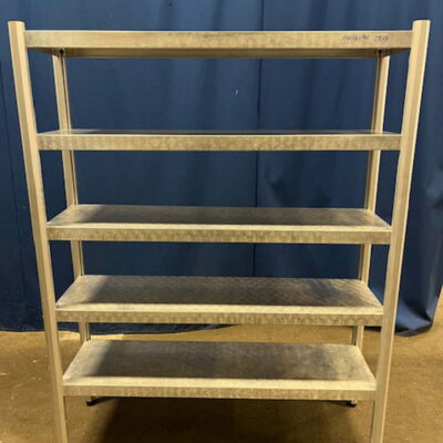 Regal Alu 140x40x180 cm