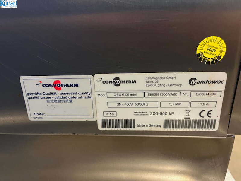 Kombidämpfer CONVOTHERM OES 6.06 mini easy touch – Bild 6