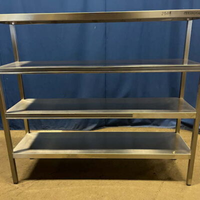 Regal Edelstahl 188x50x170 cm