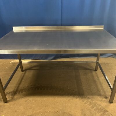 Arbeitstisch Edelstahl 160x90x86 cm