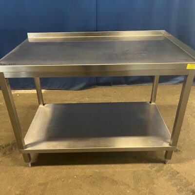 Arbeitstisch Edelstahl 119x70x86 cm