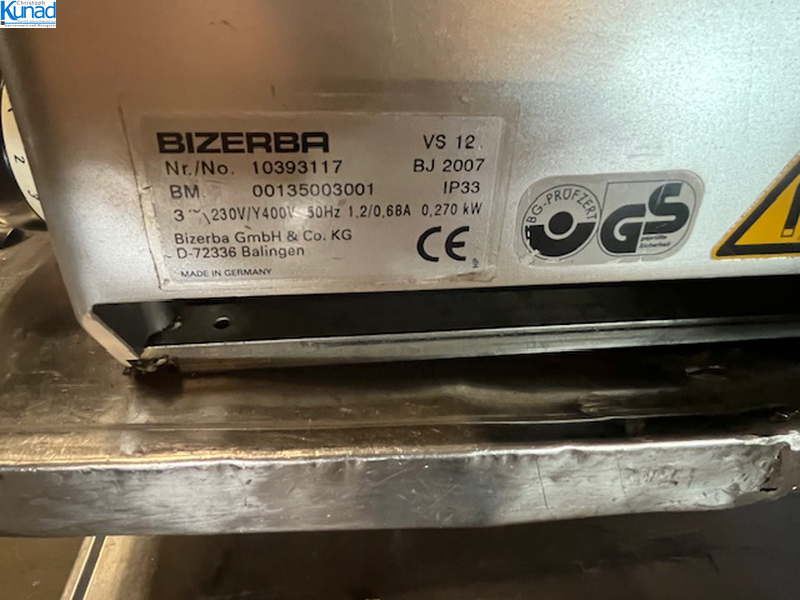 Aufschnittmaschine BIZERBA VS12 – Bild 4