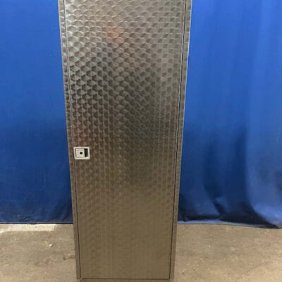 Spind Personalschrank Edelstahl 60x50x185 cm