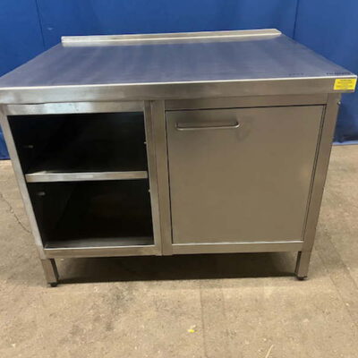 Arbeitsschrank Edelstahl 110x88x86 cm