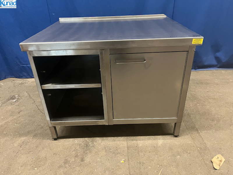 Arbeitsschrank Edelstahl 110x88x86 cm