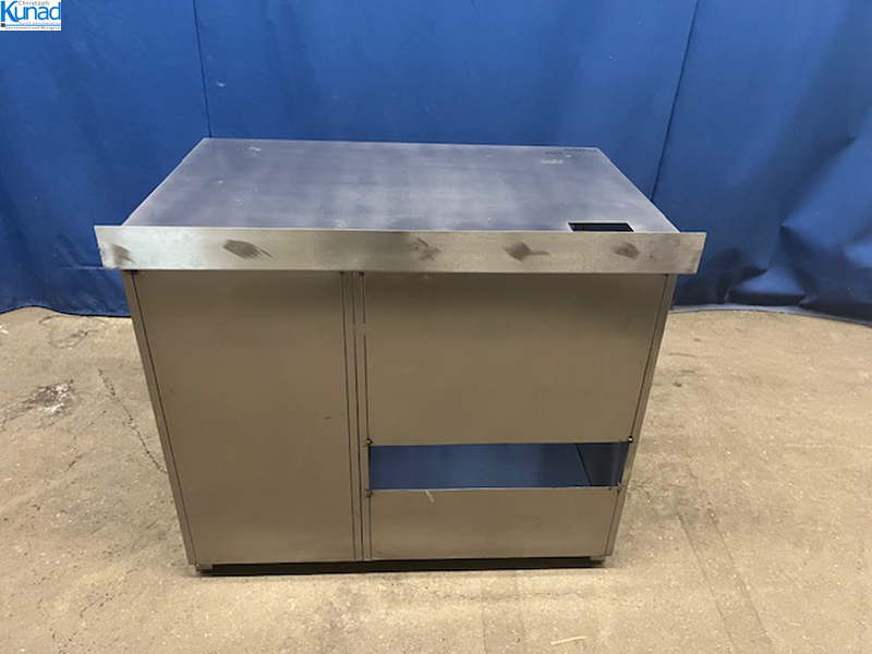 Arbeitsschrank Edelstahl 104x70x86 cm Unterbau z. B. für Kombidämpfer – Bild 4