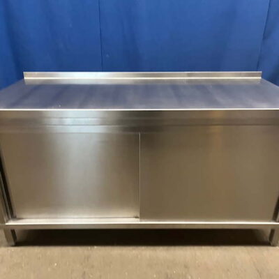 Arbeitsschrank Edelstahl 160x70x86 cm