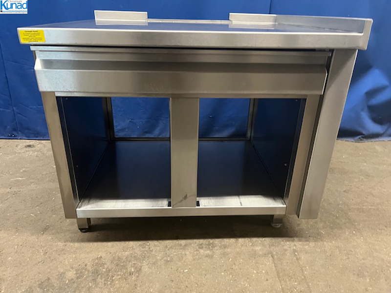 Unterbau Edelstahl 90x80x86 cm z. B. für Kombidämpfer – Bild 4