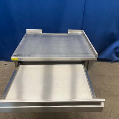 Unterbau Edelstahl 90x80x86 cm z. B. für Kombidämpfer