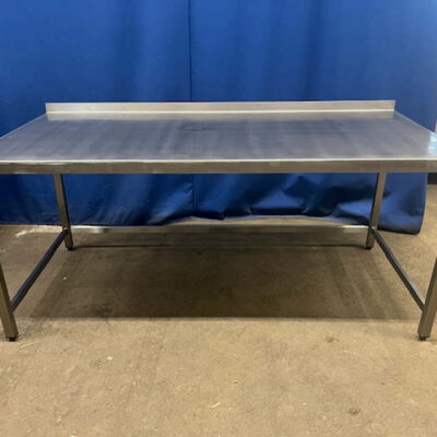 Arbeitstisch Edelstahl 194x90x86 cm