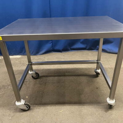 Arbeitstisch Edelstahl 115x74x94 cm