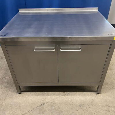 Arbeitsschrank Edelstahl 112x80x86 cm