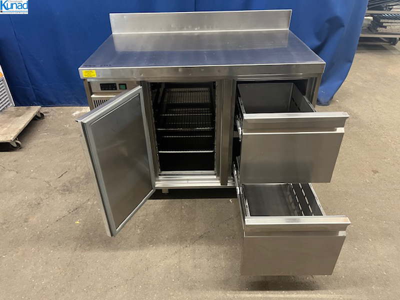 Kühltisch Edelstahl IDEAL KTE-70-1T2Z 113x70x86 cm – Bild 5