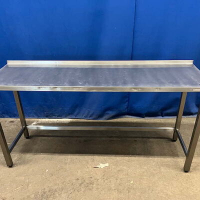 Arbeitstisch Edelstahl 173x50x86 cm extra schmal
