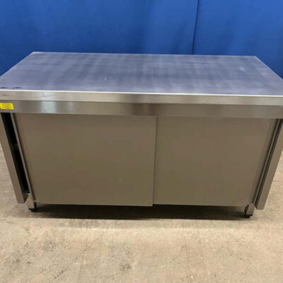 Arbeitsschrank Edelstahl 140x65x86 cm