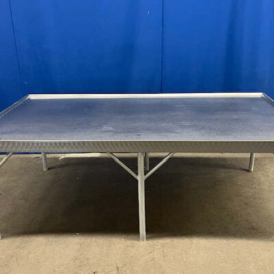 Arbeitstisch Wursttisch Spritzentisch 240x128x86 cm Wulstrandtisch