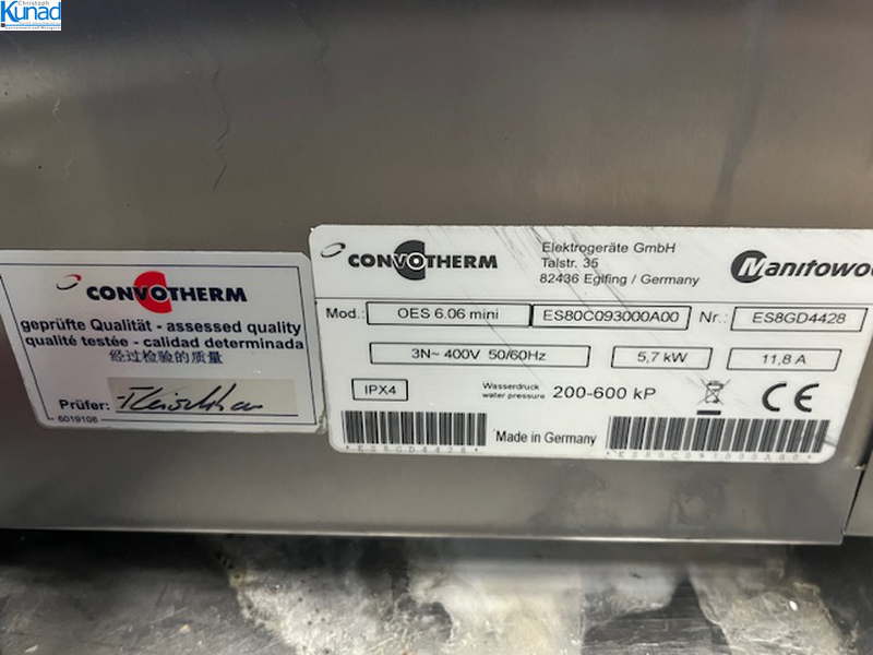 Kombidämpfer CONVOTHERM OES 6.06 mini – Bild 2