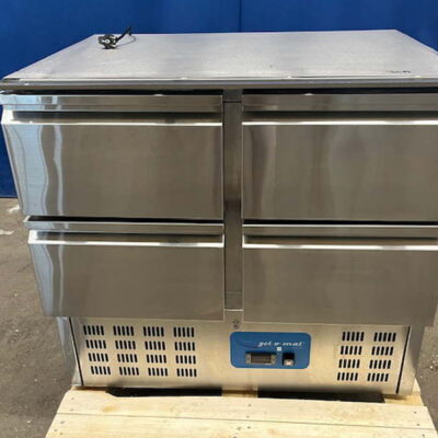 Kühltisch Gel-o-mat 560KT.2GL 90x70x82 cm