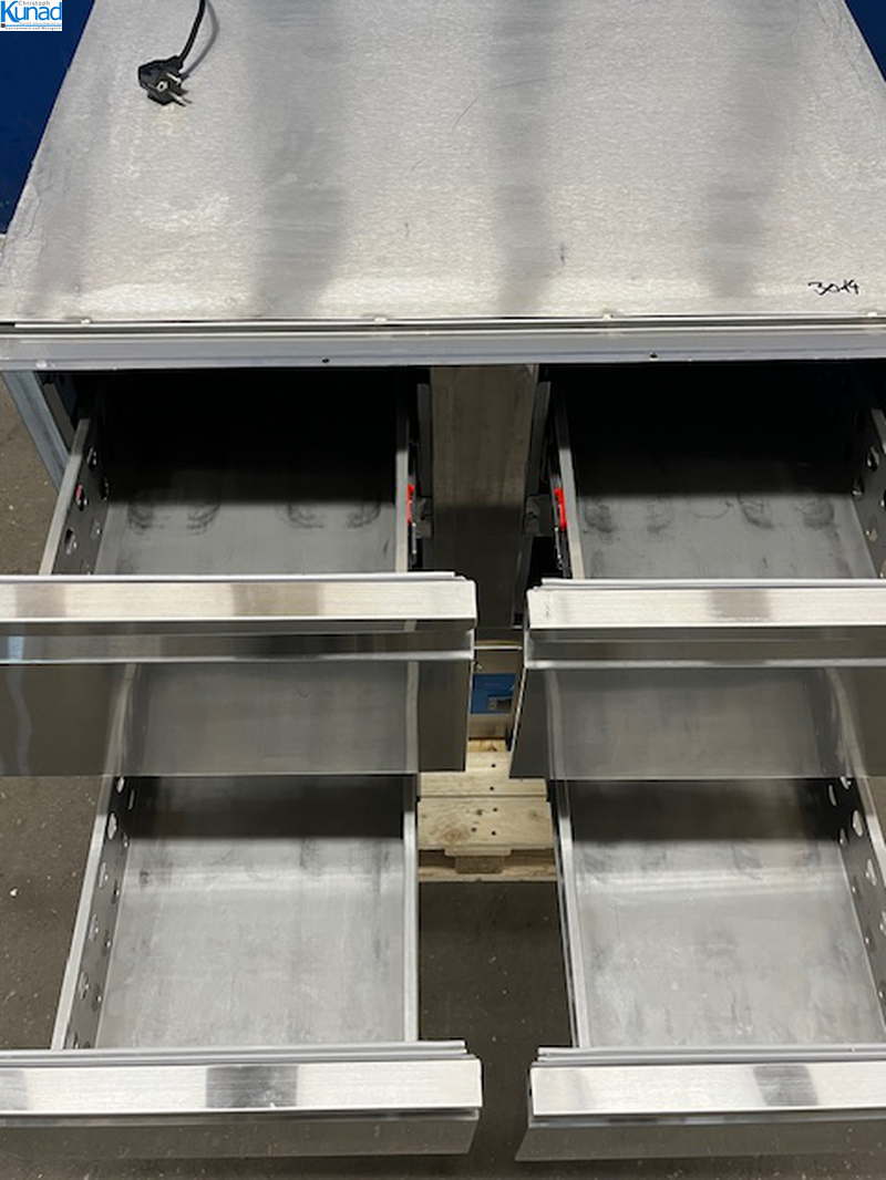 Kühltisch Gel-o-mat 560KT.2GL 90x70x82 cm – Bild 3