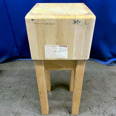 Hackblock 35x35x87 cm Holz