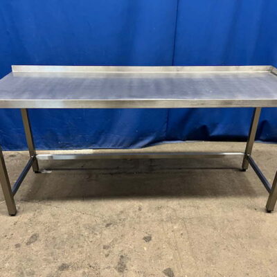 Arbeitstisch Edelstahl 190x60x86 cm