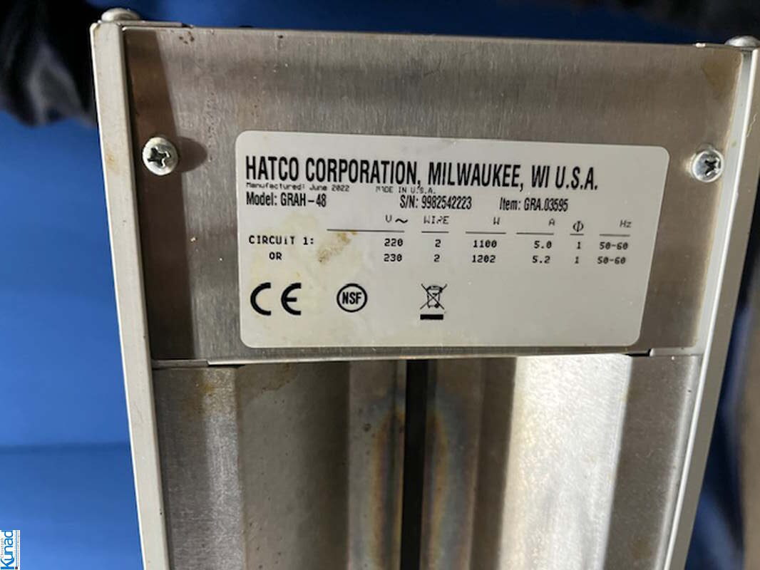 Wärmebrücke HATCO GRAH-48 Pass 122x16x6 cm – Bild 3