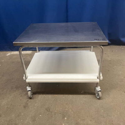 Untergestell Edelstahl 88x65x72 cm fahrbar Unterbau