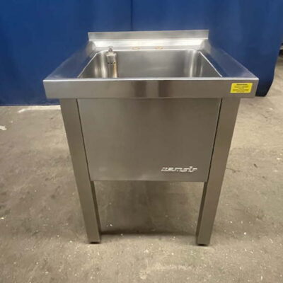 Spültisch Edelstahl 65x70x86 cm Topfspüle