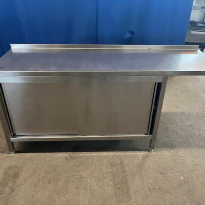 Arbeitsschrank Edelstahl 160x60x80 cm